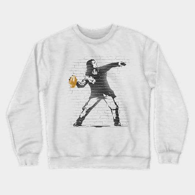 Go Long, Mark! Crewneck Sweatshirt by Punksthetic